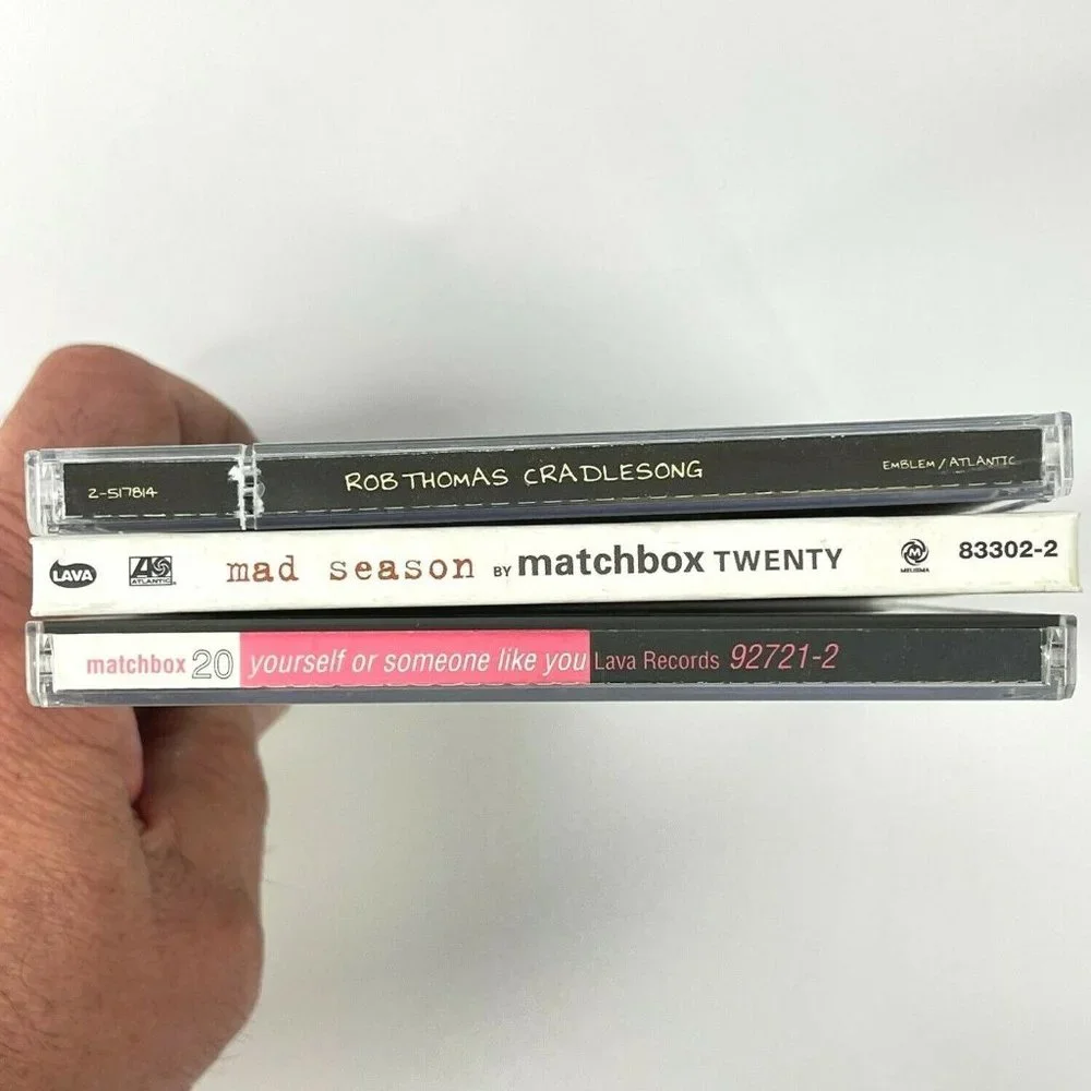 Matchbox 20 Twenty Rob Thomas 5 CD Live DVD Lot Yourself Mad Season Cradlesong - Picture 9 of 10